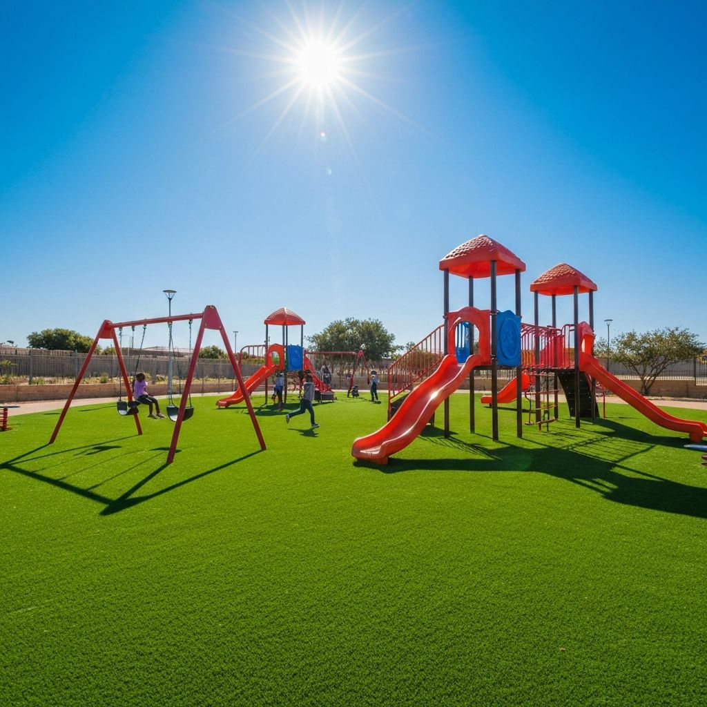 School playground installation