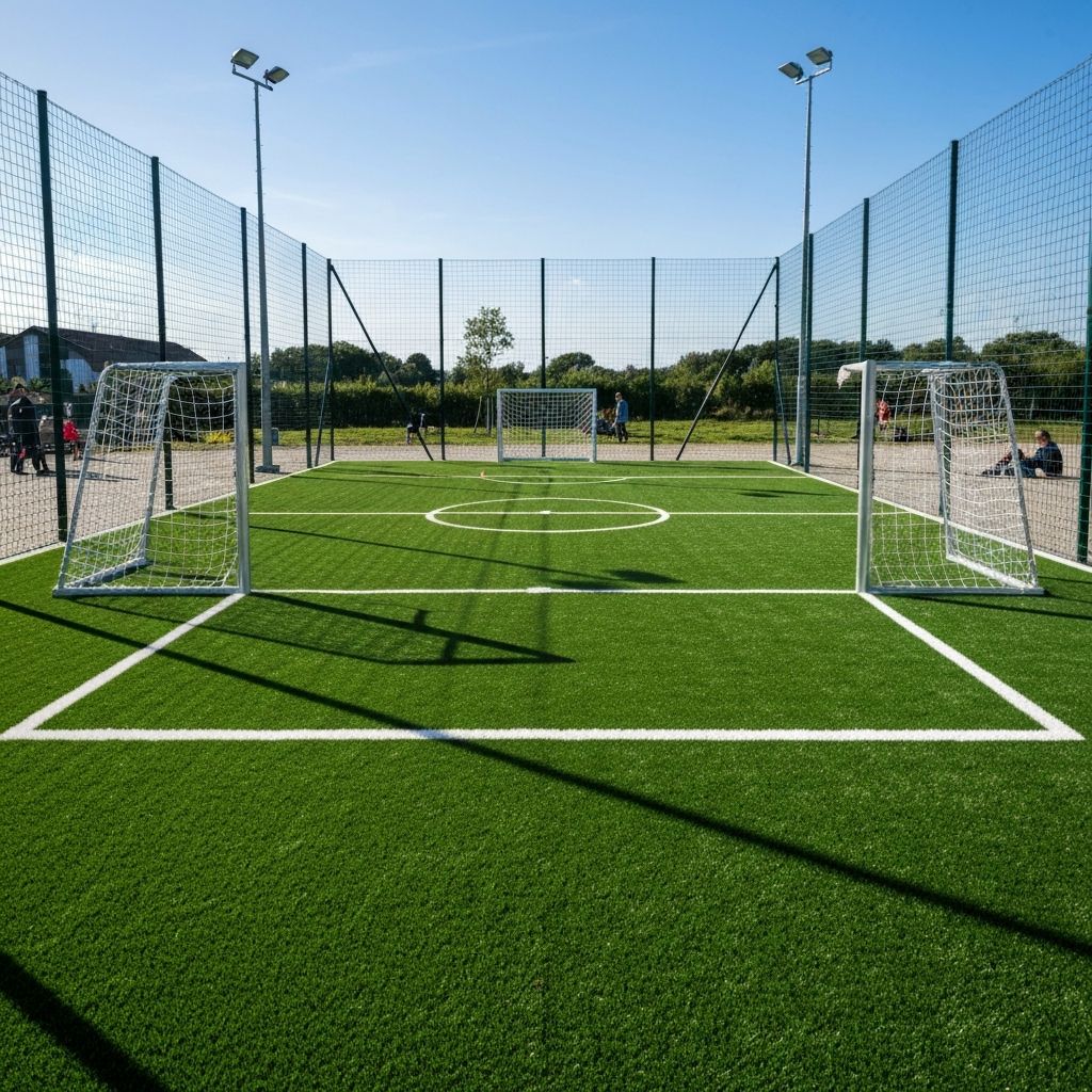 Sports field installation